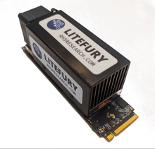 Load image into Gallery viewer, Litefury, Xilinx Artix FPGA kit in "NVMe SSD" form factor (2280 Key M)